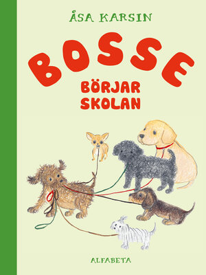 cover image of Bosse börjar skolan